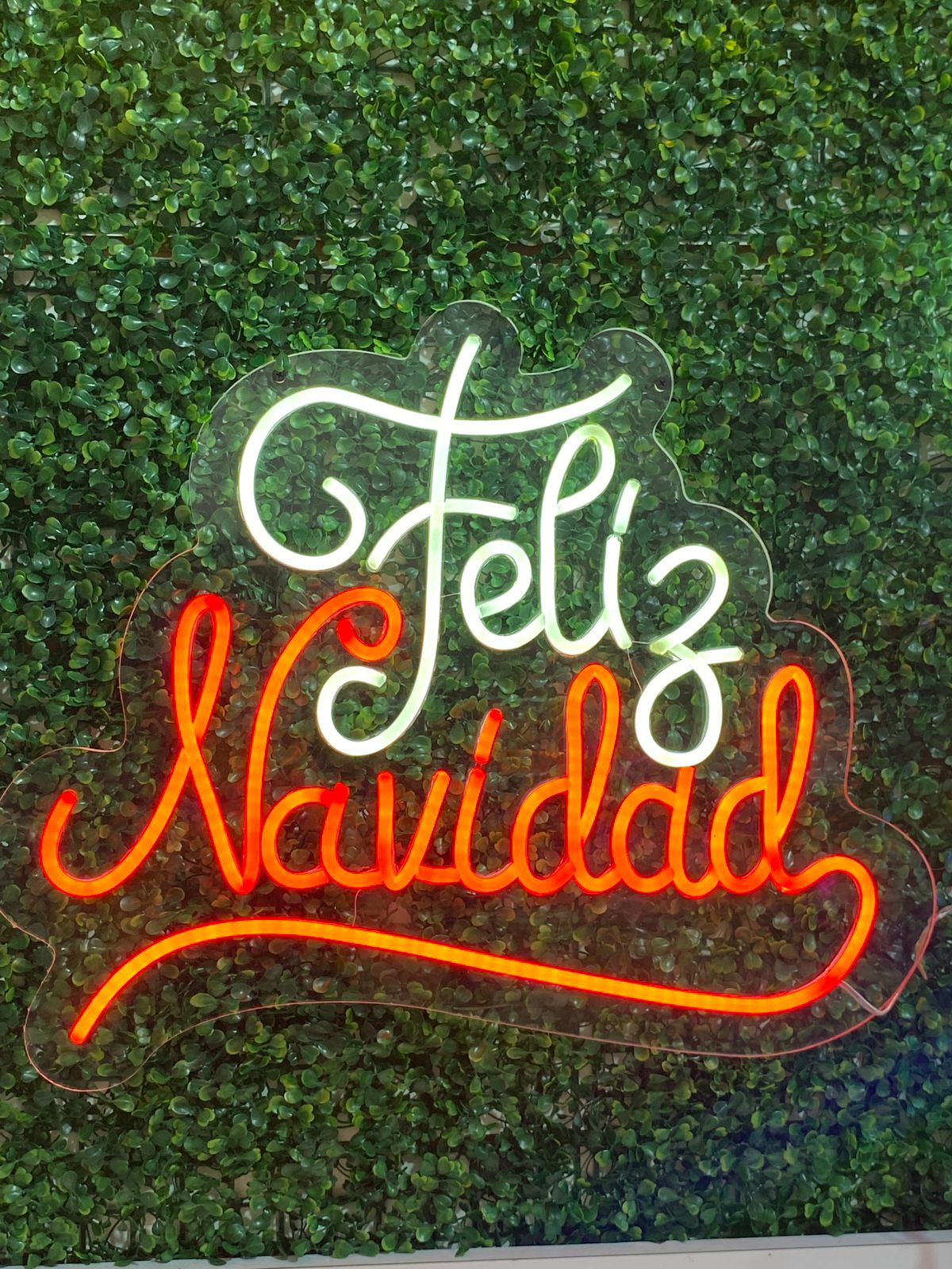 Letrero Led Feliz Navidad (Elaboración sobre pedido, cotiza el tuyo!)