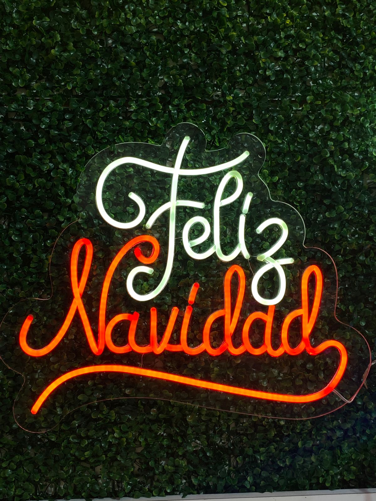 Letrero Led Feliz Navidad (Elaboración sobre pedido, cotiza el tuyo!)